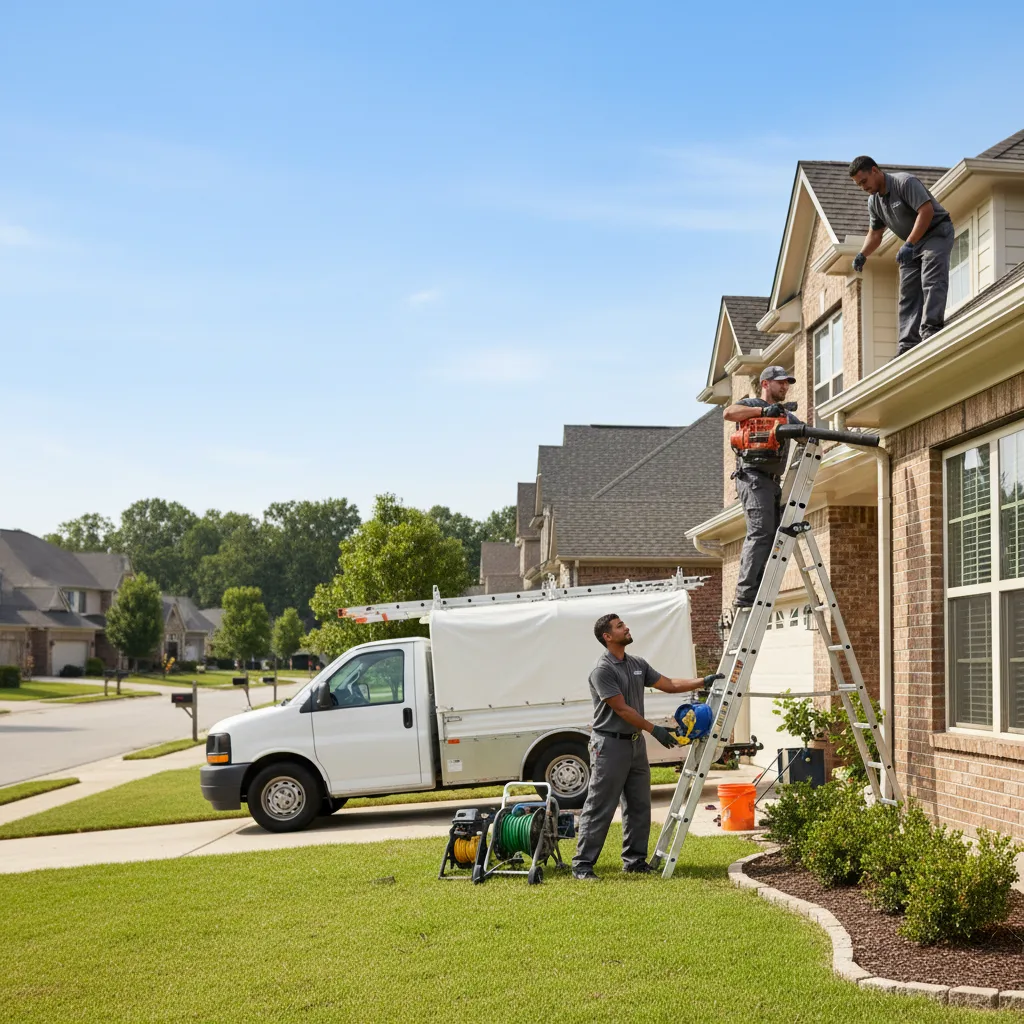 Home Gutter Service in Hubertus, WI near me